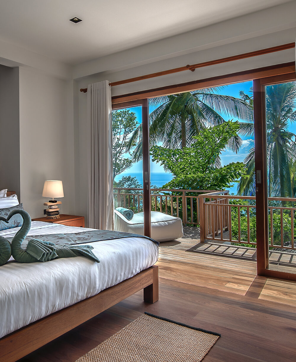Phandara villa Song 2 bedroom balinese design seaview koh tao